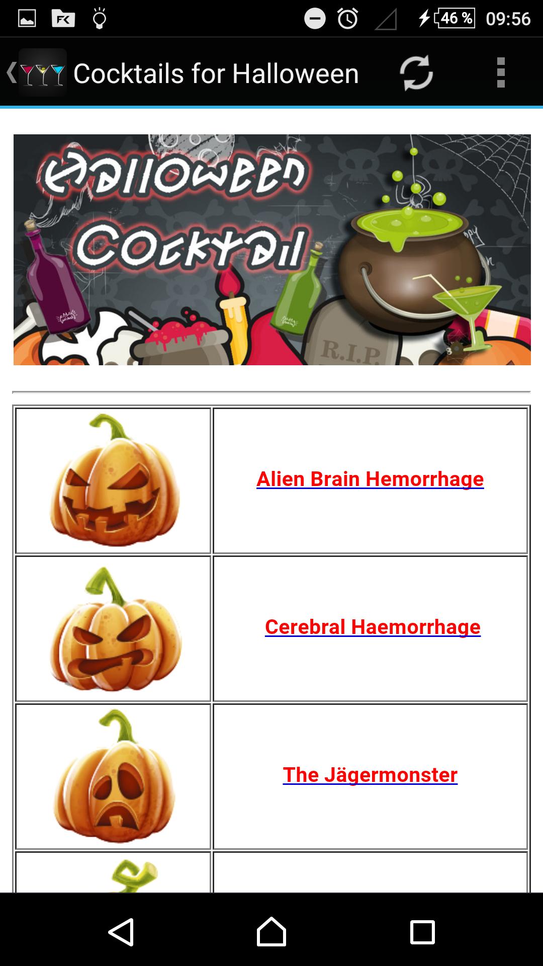 Halloween Cocktails