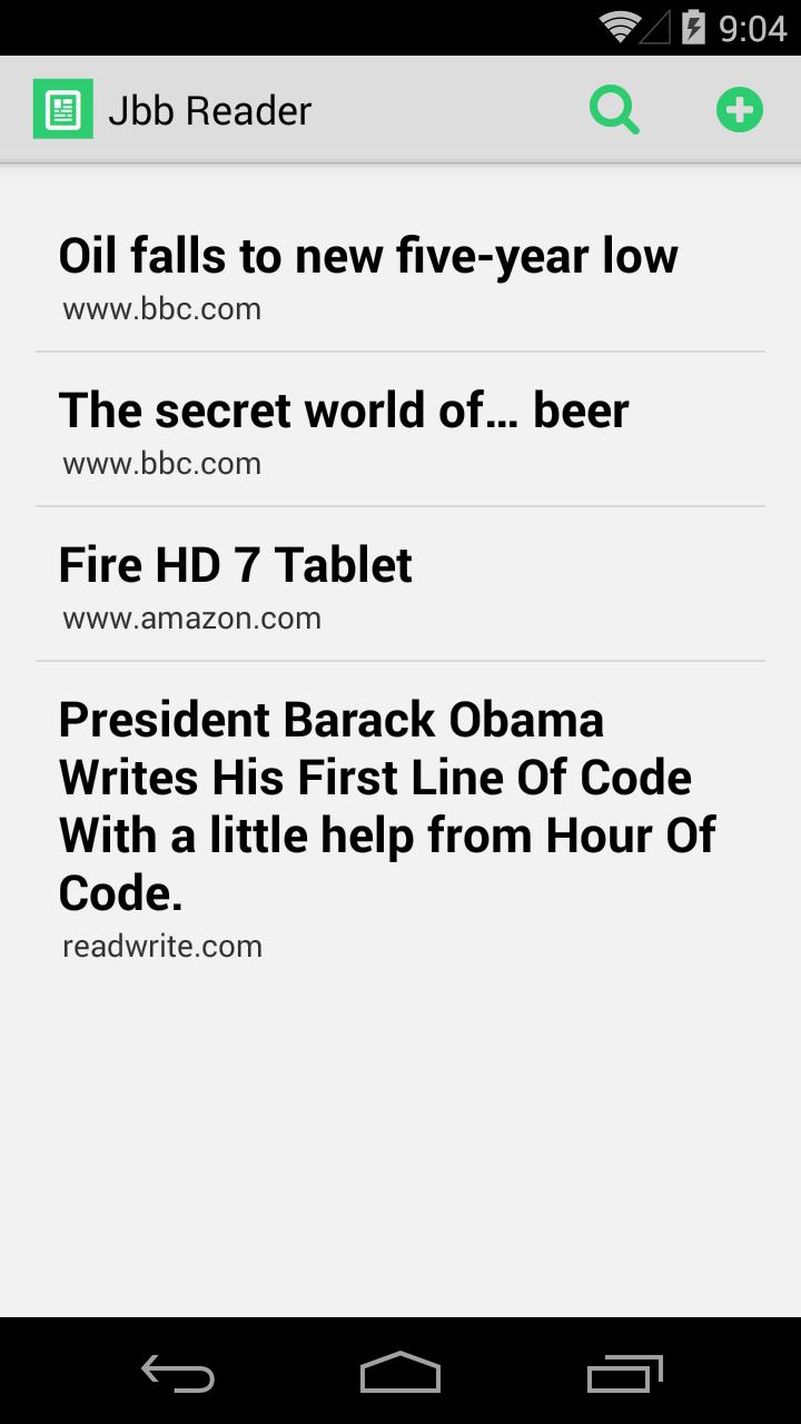 JBB Article Reader