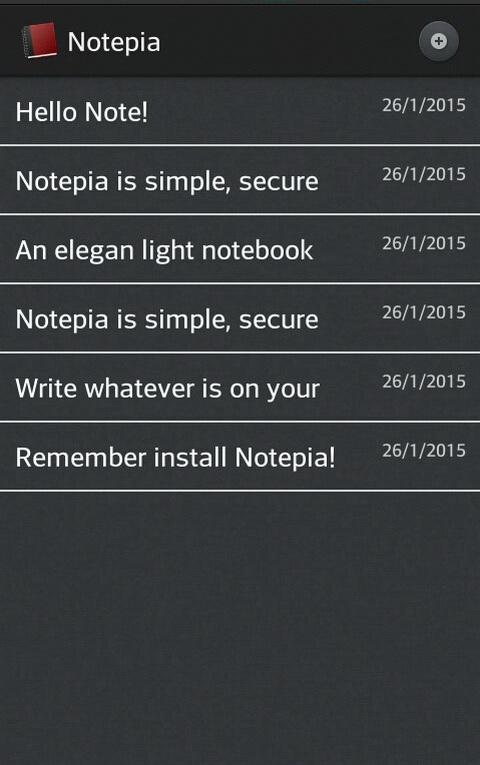 Notepia