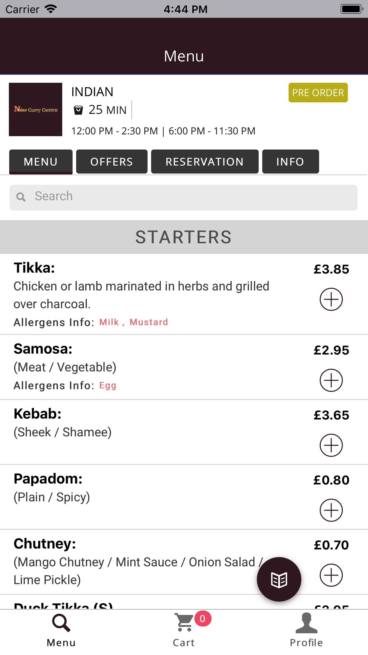 New Curry Centre