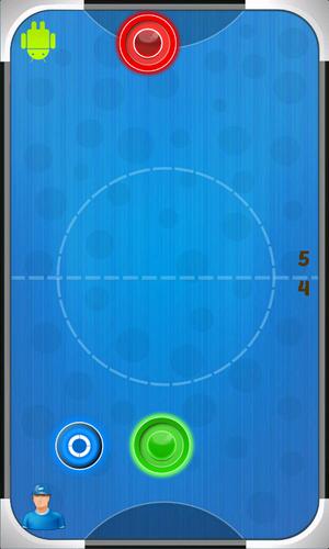 Glow Hockey : MultiPlayer