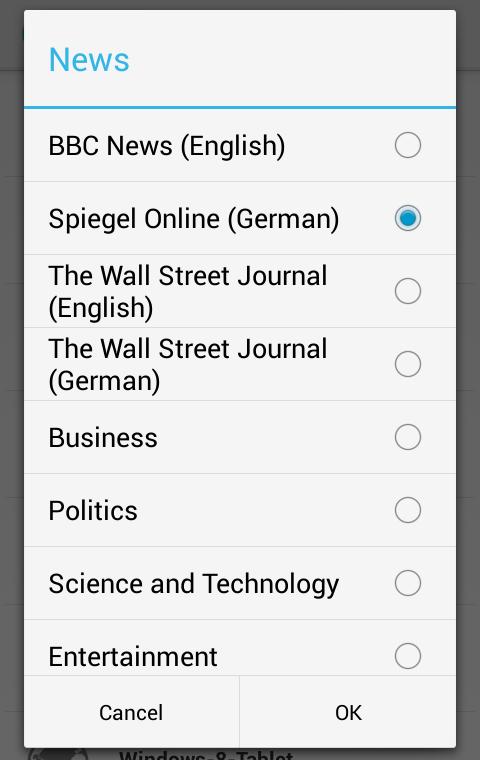 Newsfluss
