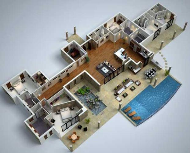 3D floor Design