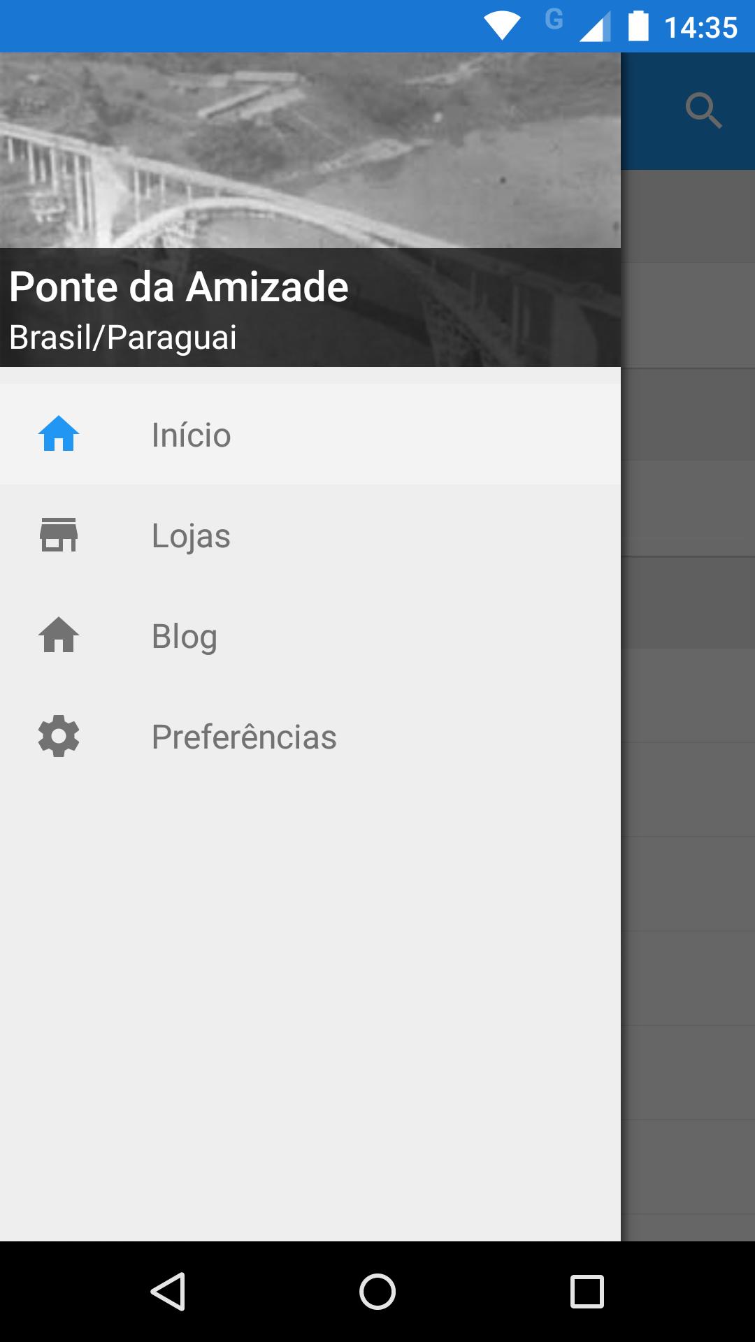 Lojas no Paraguai