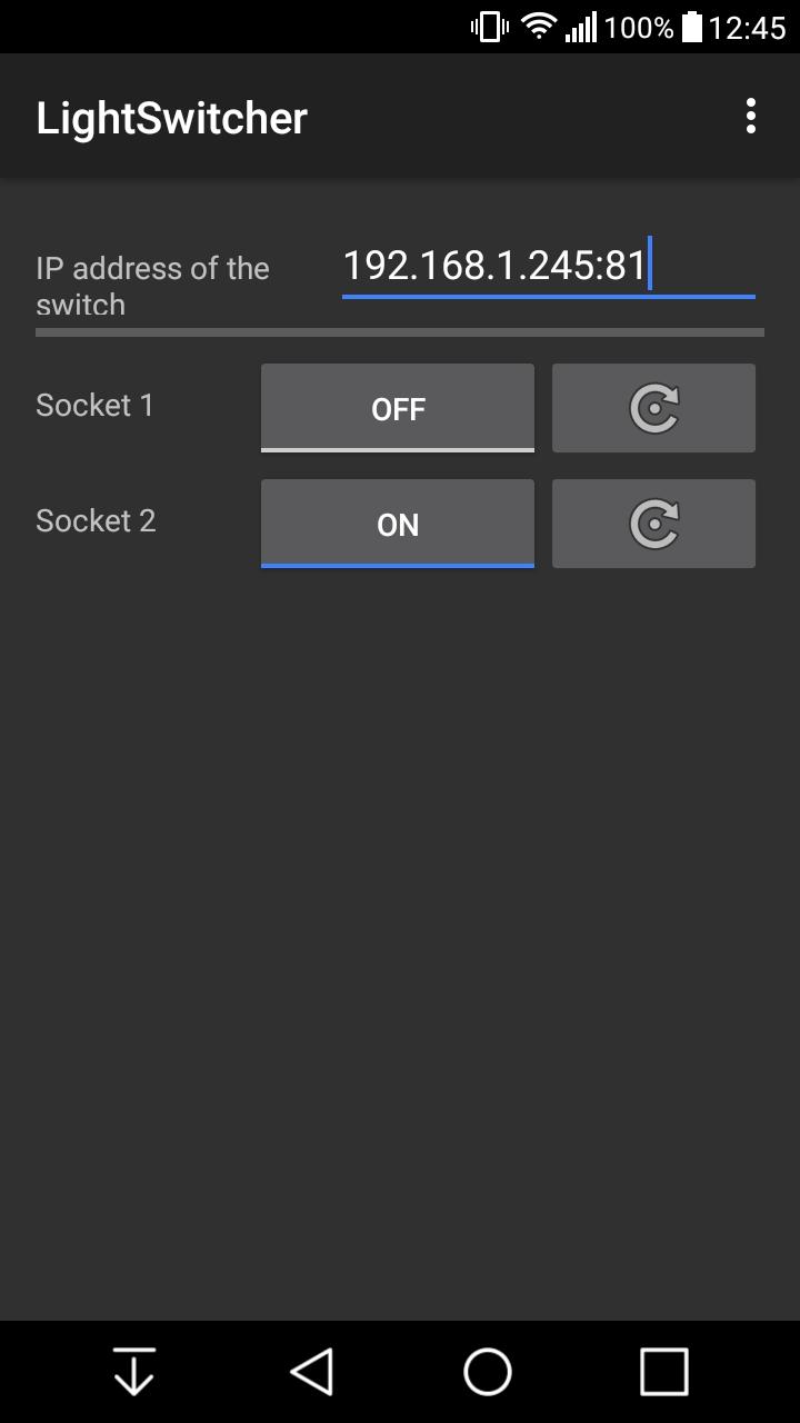 Remote Light Switch