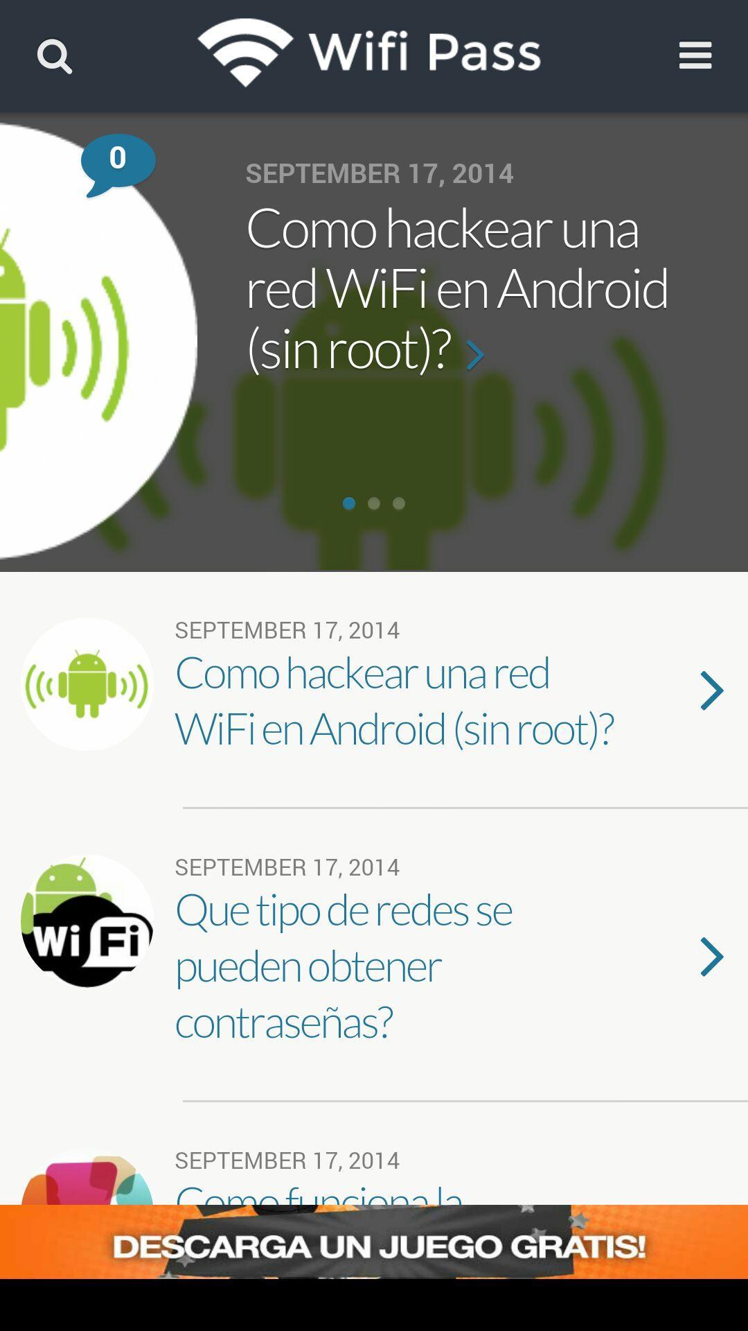 WiFi Gratis 2014